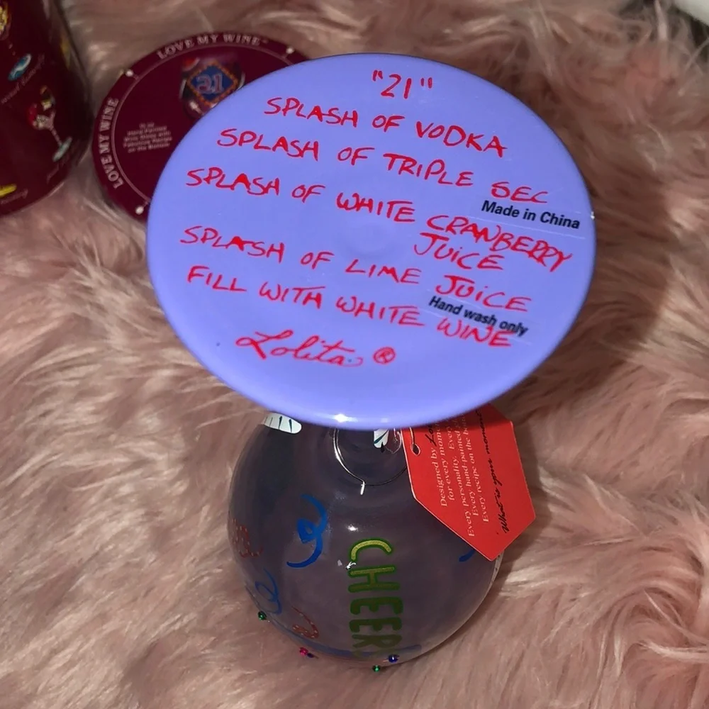 Lolita 21 Wine Glass